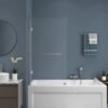 Mampara de Baño Rebatible Transparente Rectangular BS4003 80cm