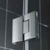 Mampara de Baño Rebatible Transparente Rectangular BS4003 80cm