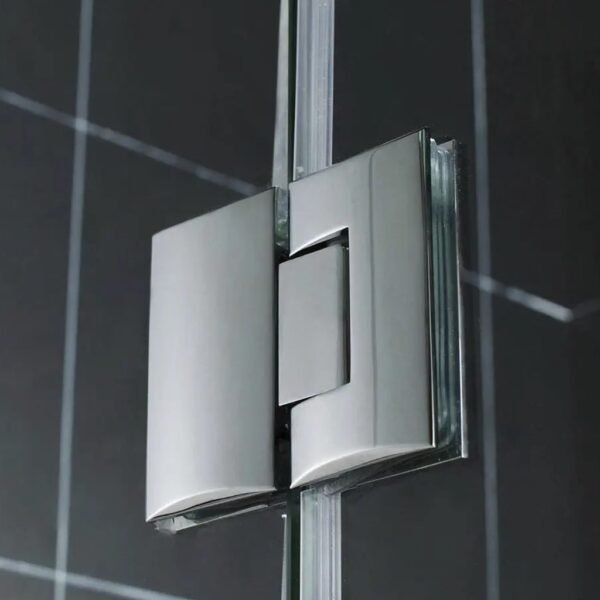 Mampara de Baño Rebatible Transparente Rectangular BS4003 80cm
