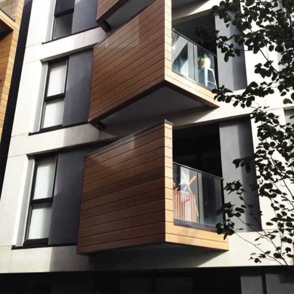Revestimiento de Pared Exterior Siding Co-Extruded Caoba