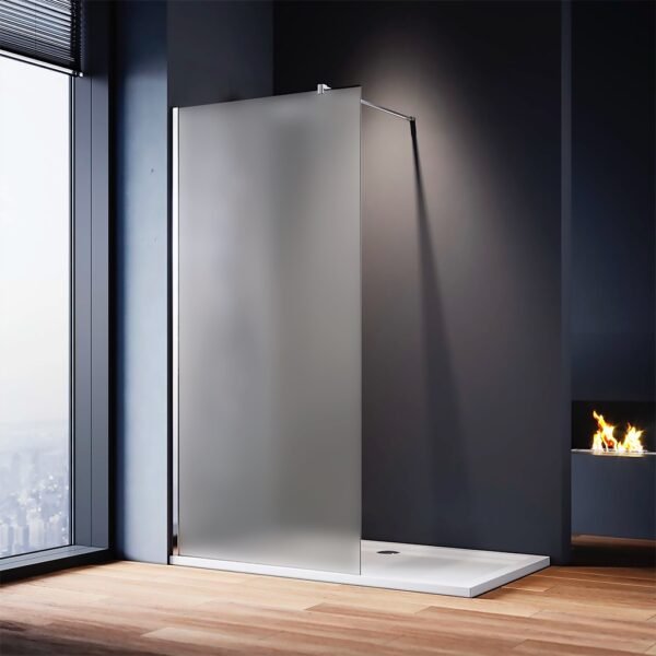 7971827572868614_1 Mampara de Baño Fija Esmerilada 1001-2 80cm