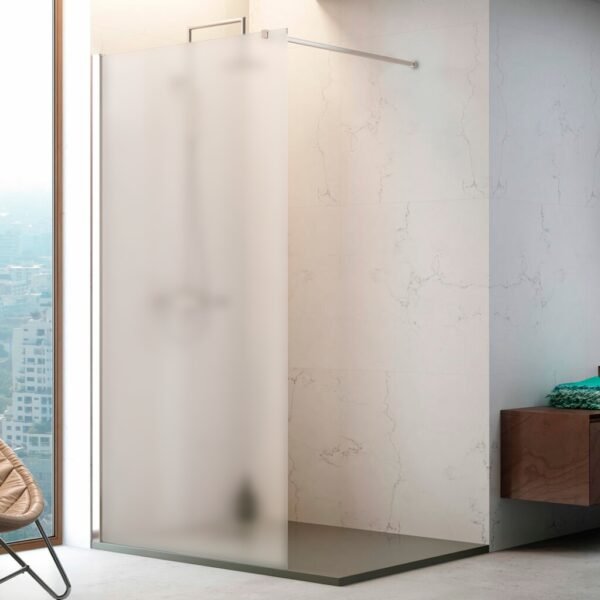 7971827572868614_2 Mampara de Baño Fija Esmerilada 1001-2 80cm