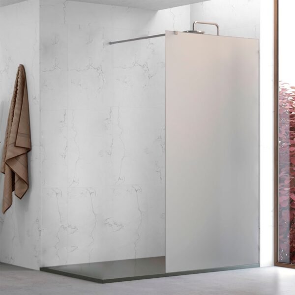7971827572868614_3 Mampara de Baño Fija Esmerilada 1001-2 80cm