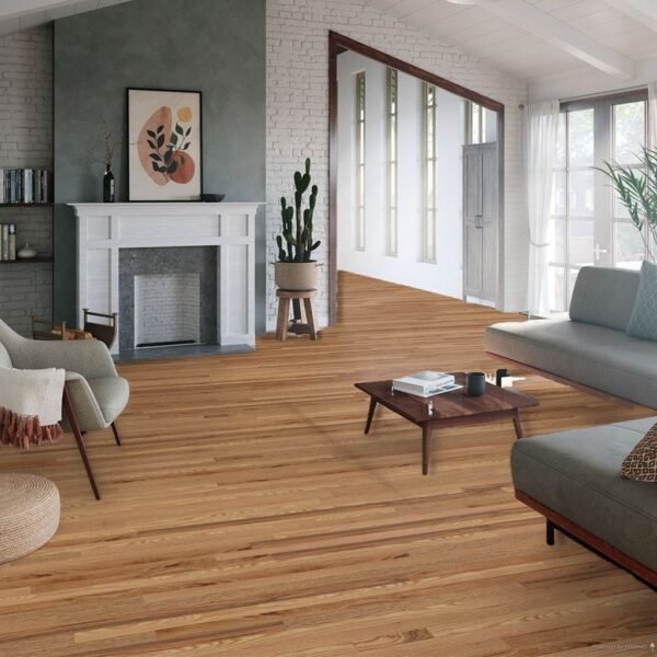 Piso de Madera Estructurado Roble Rústico 3 Lamas Satinado 14mm